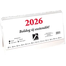 *28141 NAPTÁR asztali  24 TA T-Calendar 2026
