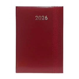 *30516 HATÁRIDŐNAPLÓ 2026 B5 napi Szekszárd varrott Rebel agenda