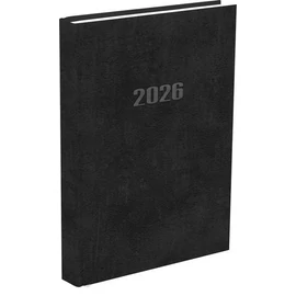 *33130 HATÁRIDŐNAPLÓ 2026 A5 napi T-Calendar Baladek Casina Balacron fekete