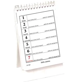 *33146 NAPTÁR asztali  21BA  T-Calendar-2026