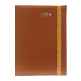 *36057 HATÁRIDŐNAPLÓ 2026 A4 heti Szekszárd varrott Rebel agenda