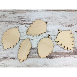 *38999 KAR. DEKOR akasztható fa toboz natúr 10cm