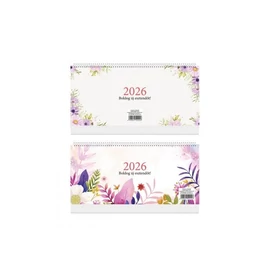 *39182 NAPTÁR asztali+hát 2026 24 mintás Mix Herlitz