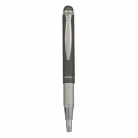 GTOLL ZEBRA mini TELESCOPIC Stylus széthúzós touch pen (metál szürke, 182440585)