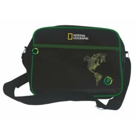 Oldaltáska Unipap "National Geographic" laptoptartó rekesszel** (zöld, UNNGOLZ)