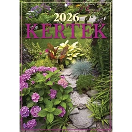 *43799 FALINAPTÁR 2026 Kertek T-Calendar A4 tűzött