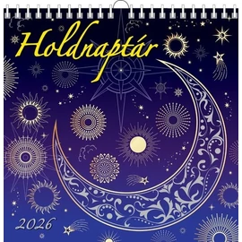 *43852 FALINAPTÁR 2026 Holdnaptár spirálozott   SG 30*60