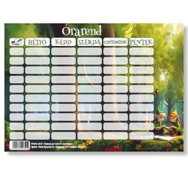 *46895 ÓRAREND pd vegyes minta 16,5-11,7cm