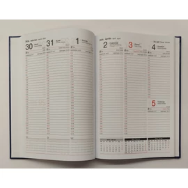 *48680 HATÁRIDŐNAPLÓ 2026 B5 heti T-Calendar Baladek Casina Balacron barna