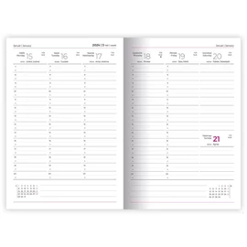 *52805 HATÁRIDŐNAPLÓ 2026 B5 heti tervező Lizzy