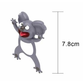 KÖNYVJELZŐ műa. 3D állatfigurás (koala, 14)