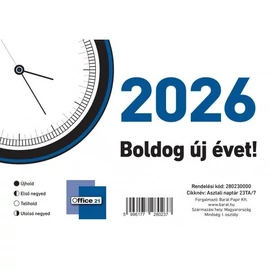 *53666 NAPTÁR asztali  23 TA Bluering-2023