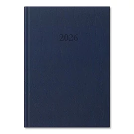 *54638 HATÁRIDŐNAPLÓ 2026 A5 napi Period Standard kék 13hó műbőr