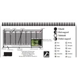 *58081 APTÁR asztali KÉPES 2026 Barangolás Magyarországon T-Calendar