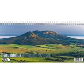 *58081 APTÁR asztali KÉPES 2026 Barangolás Magyarországon T-Calendar