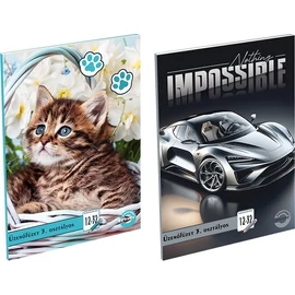 ÜZENŐFÜZET A5 T-CREA  3.oszt.  12-33