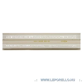 Betűsablon  KOH  3,5mm  Műa  748033