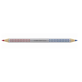 CERUZA piros-kék vastag Grip Jumbo FABER Castell  110910