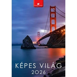 *52739 FALINAPTÁR 2026 Képes világ Dayliner spirálozott  23*33cm