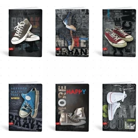FÜZET A4 Mar-Mar Lipamill 40+2l kockás Premium Sneakers