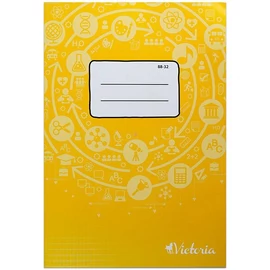 FÜZET A4  VICTORIA francia kockás 88-32