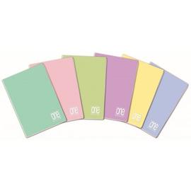 FÜZET A5 BLASETTI kockás OneColor Pastell   42lap 80gr