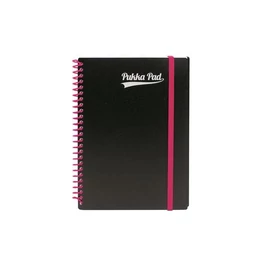 FÜZET spirál A5 PUKKA PAD Neon notepad = PP 100lap gumis