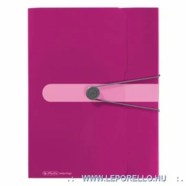 FÜZETBOX A4 PP HERLITZ "EASY" (pink, 11216397)
