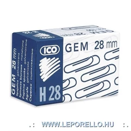 GÉMKAPOCS 28mm ICO NIKEL salta   H-28