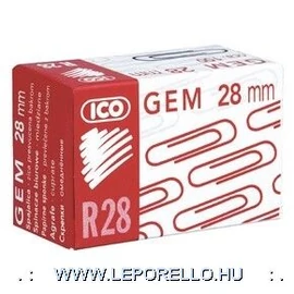 GÉMKAPOCS 28mm ICO RÉZ salta    R-28