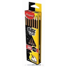 GRAFIT MAPED 2B Black&#039;peps háromszögü