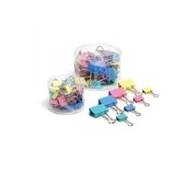 IRATCSIPESZ BINDER 19mm DELI színes fém Vivid 4szin