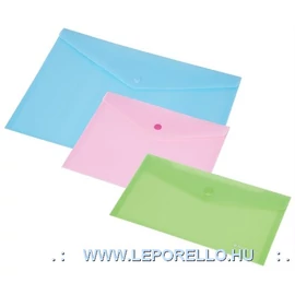 IRATTASAK A5 Panta Plast PP patentos pasztell (zöld, INP410003604)
