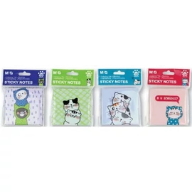 NOTES ÖNTAPADÓS M&amp;G Cats 100l 76*51mm  YS-374