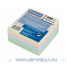 NOTESZ ÖNTAPADÓS  76*76mm 4*100l kocka pasztel DD-7573