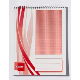 NOTESZ spirál A7 #,= 50l Office21 (kockás, 079040000)