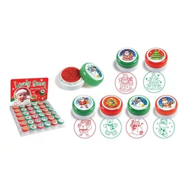 NYOMDA Műa. karácsonyi 6 féle 35x19 mm.