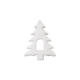 POLISZTIROL fenyőfa lyukkal a közepén 13*15,5cm