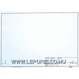 RAJZLAP A3 műszaki famentes KERETEZETT 1 ív