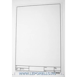 RAJZLAP A4 műszaki famentes KERETEZETT