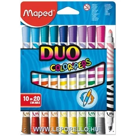ROSTIRON 10 MAPED DUO Color Peps 10db (20szín) mosható