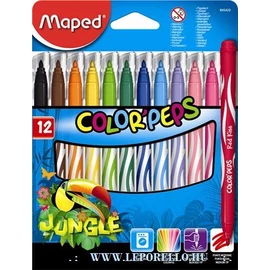 ROSTIRON 12 MAPED Color Peps Jungle 2.8mm mosható