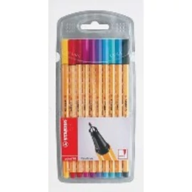 ROSTIRON tűfilc Stabilo Point 88  készlet 10db-os