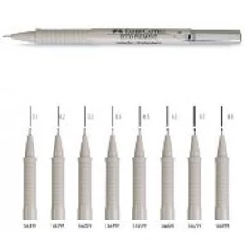 ROSTKIHUZÓ  FABER Castell 0,2 ECCO PIG. fekete