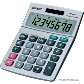 SZÁMOLOGÉP CASIO asztali 8dig MS-80BS