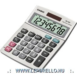 SZÁMOLOGÉP CASIO asztali 8dig MS-80BS