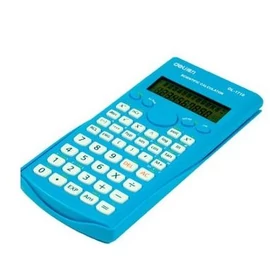 SZÁMOLÓGÉP DELI 1710A színes tudományos 10+2dig. 240funk.