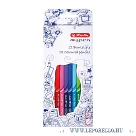 SZÍNES CERUZA 12 HERLITZ trió my. pen