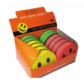 TÁBLATÖRLŐ  szivacs filces mágneses Off Art Smile 9cm