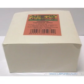 TÉPŐTÖMB ragasztott ,fehér kocka 9*9*5cm